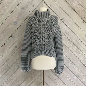 Free People Chunky Knit Sweetheart Sweater